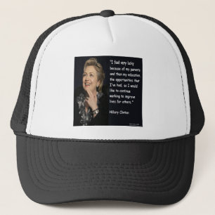 Citaat van Hillary Clinton "My Parents & Education Trucker Pet
