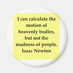 citaat van isaac newton magneet