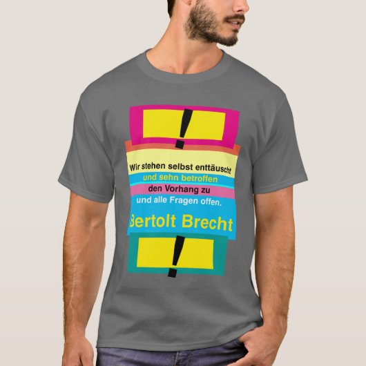 citaat van Lot Brecht T-shirt (Voorkant)
