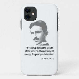 Citaat van Nikola Tesla Case-Mate iPhone Case