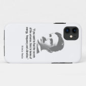 Citaat van Nikola Tesla Case-Mate iPhone Case (Achterkant (horizontaal))