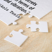 Citaat van Nikola Tesla Legpuzzel (Zijkant)