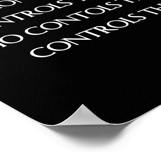 citaat van Orwell Poster (Hoek)