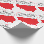 citaat van paus Johannes Paulus II Cadeaupapier (Hoek)