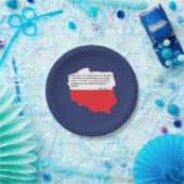 citaat van paus Johannes Paulus II Papieren Bordje (Feest)