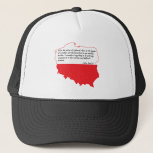 citaat van paus Johannes Paulus II Trucker Pet