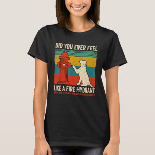 Citaat Vintage Voelde je je ooit als een brandkraa T-shirt