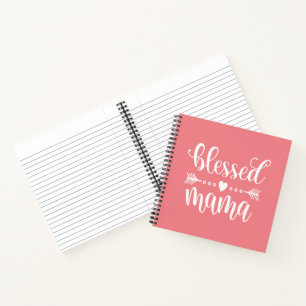 Citaat voor "Blessed Mama Moederdag"   Laptop Notitieboek