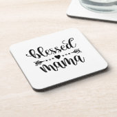 Citaat voor "Blessed Mama Moederdag" | ONDERZETTER (Linkerzijde)