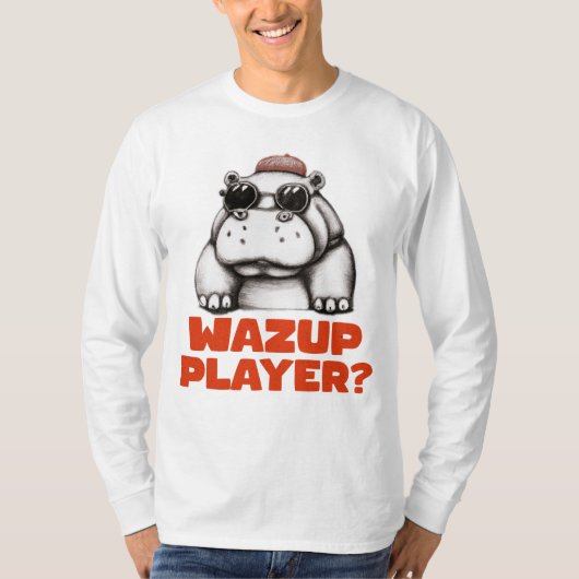 citaat voor grappige T-shirt voor dierlijk afdrukk (Voorkant)