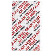 Citaat voor Latijnse waarheid Klein Cadeauzakje