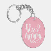 Citaat voor Moederdag zonder zegen | Sleutelhanger (Voorkant Links)