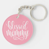 Citaat voor Moederdag zonder zegen | Sleutelhanger (Achterkant)