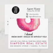 citaat voor onroerend goed aankondigingskaart (Voorkant / Achterkant)