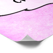 Citaat voor positieve verandering levensmotivatie poster (Hoek)