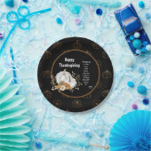 Citaat voor Thanksgiving van legant, gedrukt Papieren Bordje (Feest)