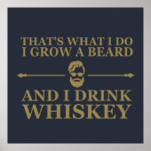 citaat voor whisky drinker poster (Voorkant)