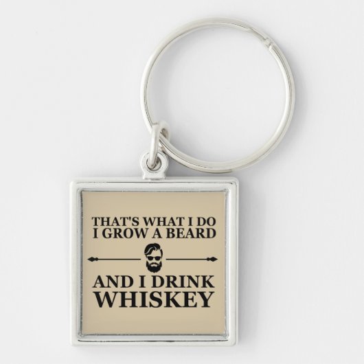 citaat voor whisky drinker sleutelhanger (Voorkant)