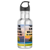 citaat waterfles  (Voorkant)