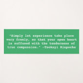 Citaat Yogamat (Voorkant (horizontaal))