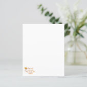 Citaat zonnebloem (Staand voorkant)