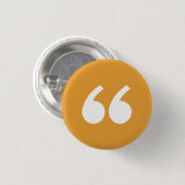 Citação ícone #01 ronde button 3,2 cm (Voorkant /achterkant)