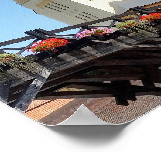 Citadel, Alba Iulia Fortress complex, Transsylvani Poster (Hoek)