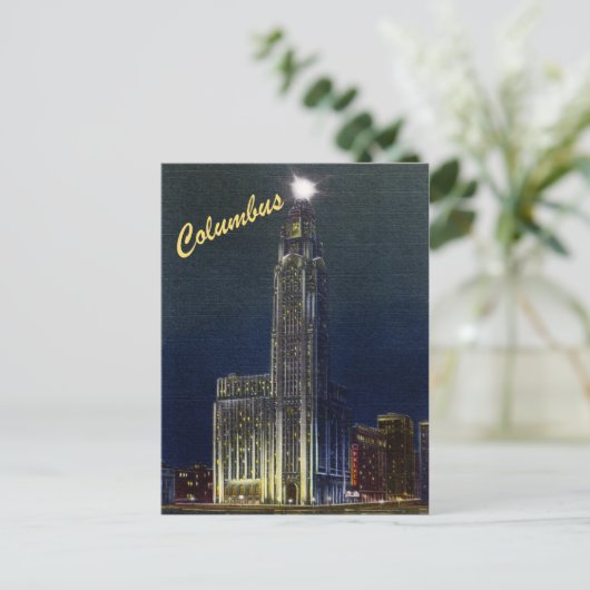 Citadel bij nacht  Briefkaart (Staand voorkant)