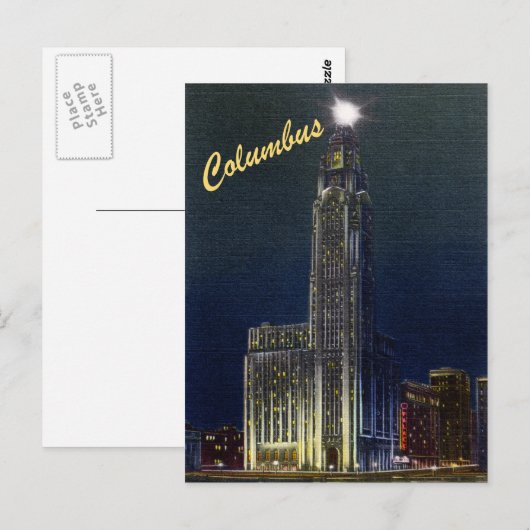 Citadel bij nacht  Briefkaart (Voorkant / Achterkant)