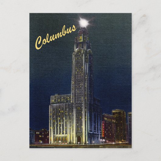 Citadel bij nacht  Briefkaart (Voorkant)