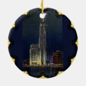 Citadel bij nacht Ornament (Achterkant)