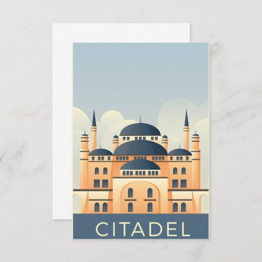Citadel briefkaarten (Voorkant / Achterkant)