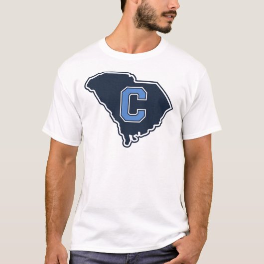 Citadel BULLDOGS CHARLESTON SC Sticker T-shirt (Voorkant)