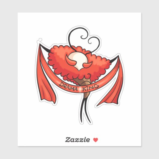Citadel Drama King Sticker (Vel)