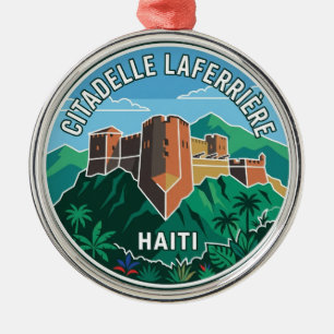 Citadel Laferrière Haïti Metalen Ornament