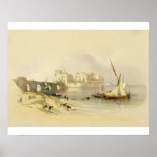 Citadel Sidon, 28 april 1839, bord 76 van V Poster