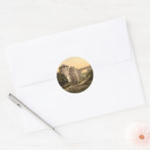 Citadel van Namen Ronde Sticker (Envelop)