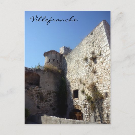 citadel villefranche briefkaart (Voorkant)