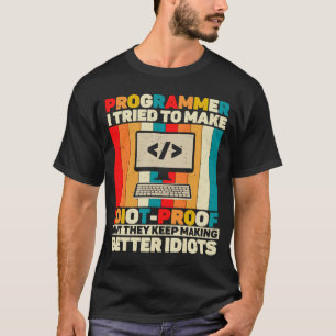 Citat coder programmeren computer ingenieur t-shirt