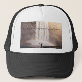 Citat over jezelf kennen - Cap Trucker Pet