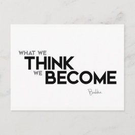 Citaten: Boeddha: Geest is alles Briefkaart