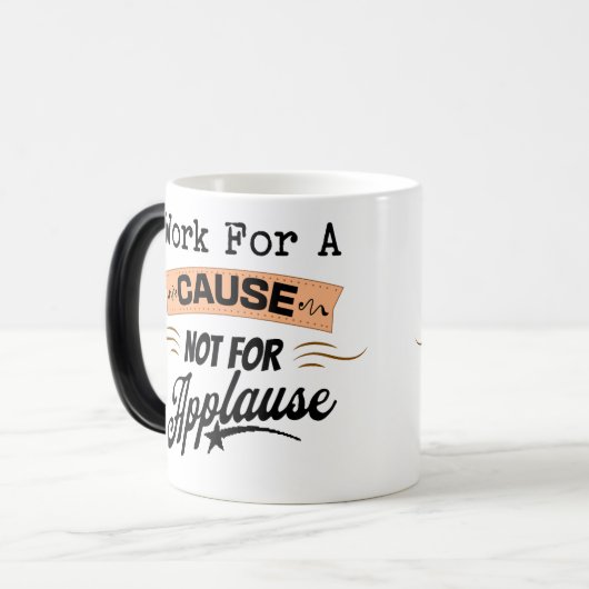 citaten diep van inspirerend magische mok (Voorkant links)