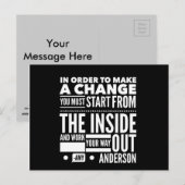 Citaten met betekenis briefkaart (Voorkant / Achterkant)