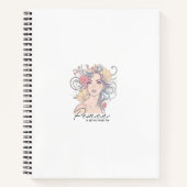 Citaten met minimaal ontwerp notitieboek (Voorkant)