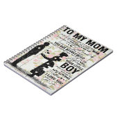 Citaten naar mijn moeder, mam Cadeau Notitieboek (Linkerzijde)