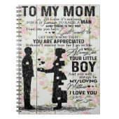 Citaten naar mijn moeder, mam Cadeau Notitieboek (Voorkant)