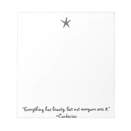 Citaten om te inspireren: "Alles.." ~ Confucius-No Notitieblok