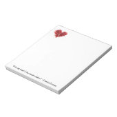 Citaten om te inspireren: "Een liefdevol.."~Dicken Notitieblok (Linkerzijde)