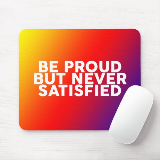 Citaten om wijsheid te motiveren en te inspireren muismat (Met muis)