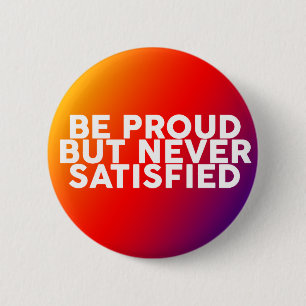 Citaten om wijsheid te motiveren en te inspireren ronde button 5,7 cm